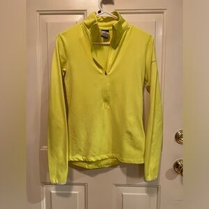 Neon Yellow Nike Dri-Fit‎ Running Shirt